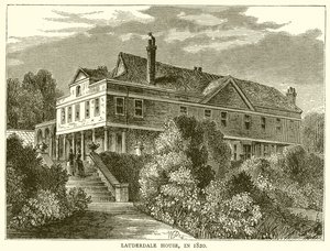 Lauderdale House, i 1820