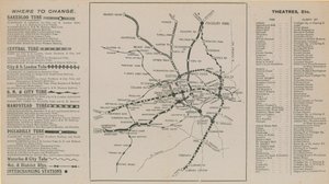 London underjordiske kort
