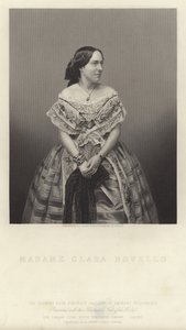 Portræt af Clara Novello