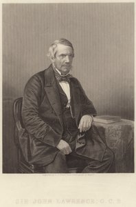 Portræt af Sir John Lawrence