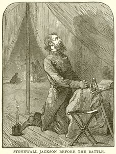 Stonewall Jackson før slaget