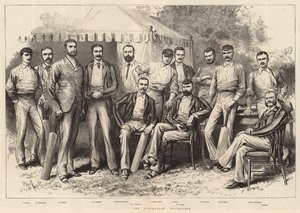De australske cricketspillere