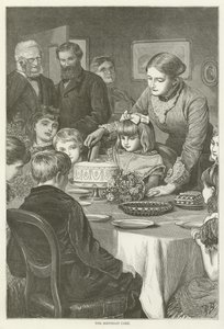The birthday cake 