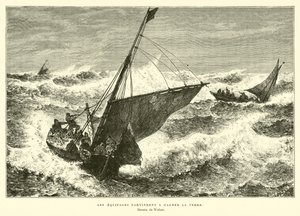 Det lykkedes besætningerne at nå land