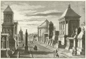 Via Appia, nær Rom