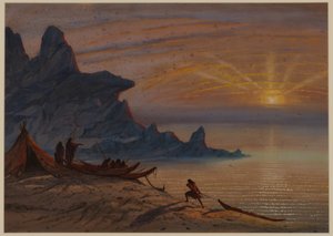 Solnedgang, 1871