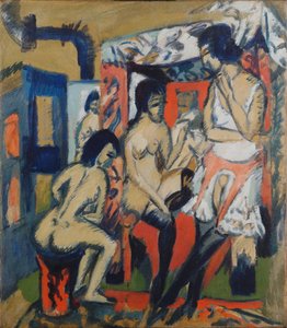 Nøgenbilleder i studiet, 1912