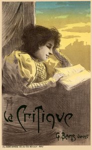 Aviskritikplakat, 1900