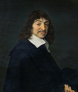 Portræt af Rene Descartes (1596-1650) c.1649