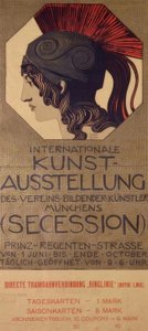 F. v. Stukk / plakat Int. Kunstudstilling