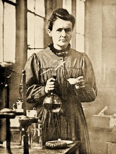 Portræt af Marie Curie c.1901