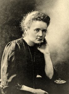 Portræt af Marie Curie c.1901