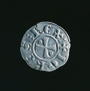 Mønt af Johannes af Brienne (ca. 1170-1237)