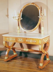 Toiletbord, First Empire Style (træ)