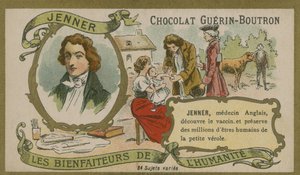 Edward Jenner, engelsk læge og videnskabsmand