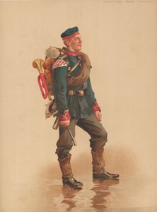 Infanteriregt bugler, feltmarchmesse