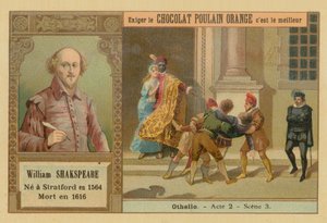 Othello, Chocolat Poulain Orange byttekort