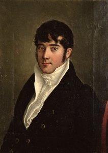 Portræt af en siddende herre, ca. 1825