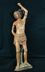 St. Sebastian, 15.-16. århundrede (træ)