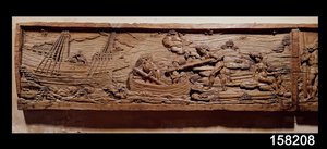 Handel med træ fra Brasilien, ca. 1550 (træ)