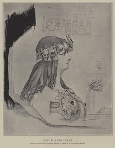 Sarah Bernhardt, fransk skuespillerinde