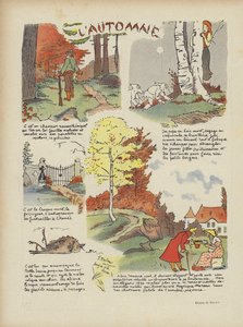 Efterår. Illustration til Le Rire