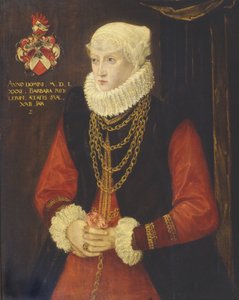Portræt af Barbara Ridler, 1581