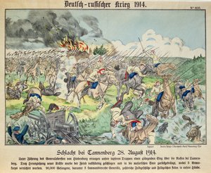 Slaget ved Tannenberg, 24. august 1914