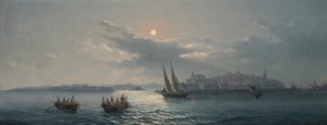 Udsigt over Grand Harbour, Valletta, 1885