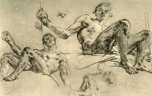 Nøgenstudier, midten af det 18. århundrede, 1928