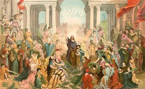 Jesus går ind i Jerusalem