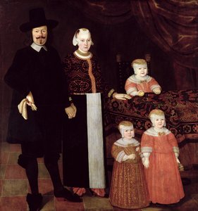 Portræt af en Hamborgfamilie, ca. 1640