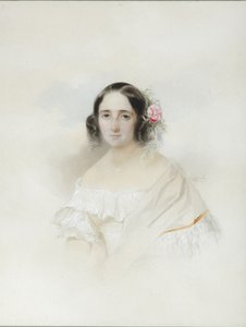 Portræt af Anna Alexeevna Olenina 1808-1888, 1839