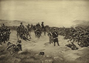 Slaget ved Inkerman, 1854 (dybtryk)