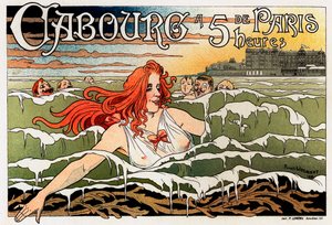 Cabourg Casino plakat, 1896
