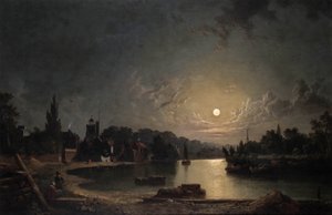 Twickenham af Moonlight, 1835