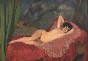 Rød nøgen, 1922.