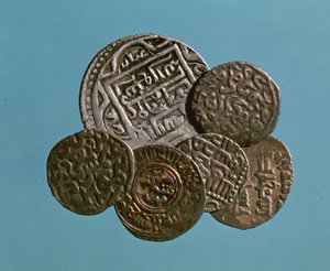 Mønter fra Timurid-perioden, 1370-1505 (metal)