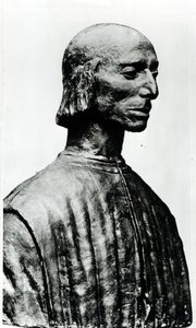 Buste af Niccolo Machiavelli (1469-1527)