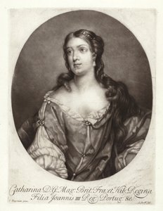 Portræt af Catherine af Braganza