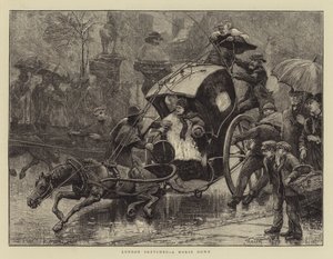 London Sketches, en hest ned