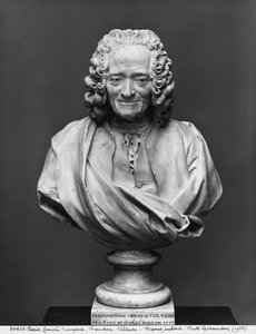 Buste af Voltaire (marmor)