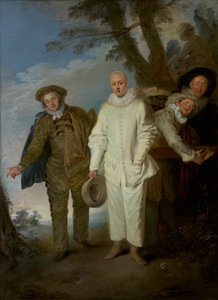 De italienske komikere, ca. 1720