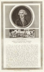 Portræt af Marguerite-Elie Guadet