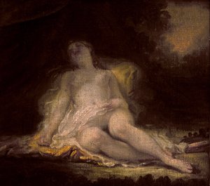 Sovende Bacchante