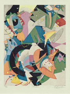 Con Brio, 2011 (træsnit)