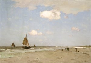 Strandscene, 1887