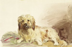 Kunstnerens hund, c.1860