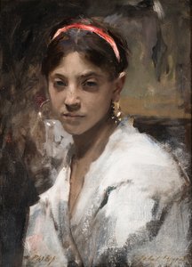 Leder af en Capri-pige, 1878