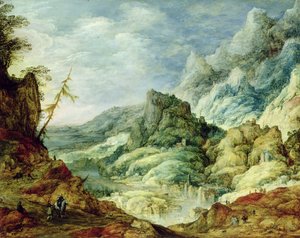 Alpelandskab, c.1620
